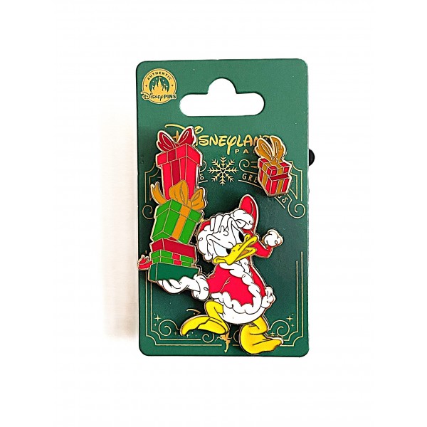 Disneyland Paris Donald Christmas Souvenir Pin Disneyland Paris Donald Christmas Souvenir Pin