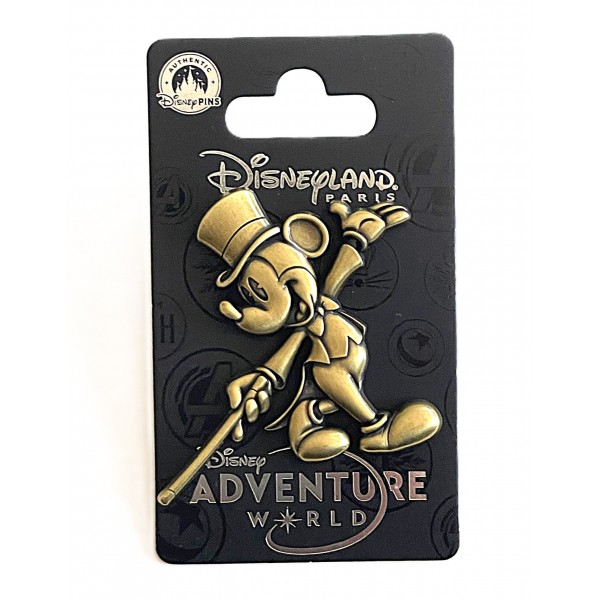 Disneyland Paris Mickey in gold Souvenir Pin Disneyland Paris Mickey in gold Souvenir Pin
