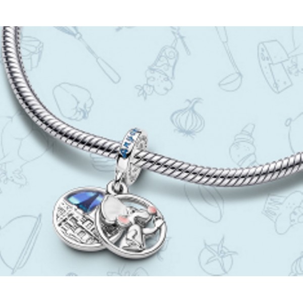 Rémy Pandora Charm Ratatouille, Disneyland Paris exclusive Rémy Pandora Charm Ratatouille, Disneyland Paris exclusive