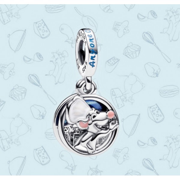 Rémy Pandora Charm Ratatouille, Disneyland Paris exclusive Rémy Pandora Charm Ratatouille, Disneyland Paris exclusive