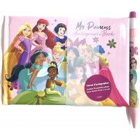 Disneyland Paris Princess Autograph Book and pen