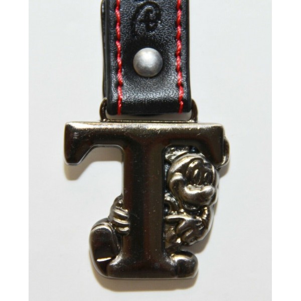 Mickey Mouse Letter initial T keyring, Disneyland Paris Mickey Mouse Letter initial T keyring, Disneyland Paris