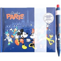 Disneyland Paris 8 Characters Autograph Book and Pen