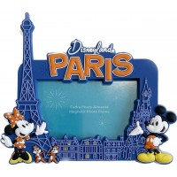 Disneyland Paris 8 Mickey and Minnie fridge magnetic frame