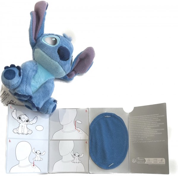 Disneyland Paris Stitch Shoulder Plush Shoulder Sitter Soft Toy Disneyland Paris Stitch Shoulder Plush Shoulder Sitter Soft Toy