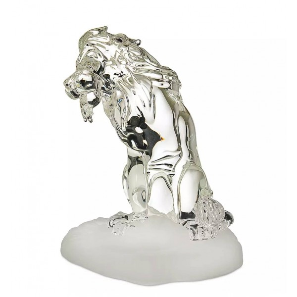 Scar from Lion King glass Figure on Rock, by Arribas and Disneyland Paris Scar from Lion King glass Figure on Rock, by Arribas and Disneyland Paris