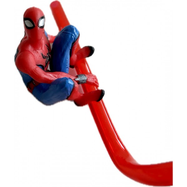 Spider Man Curly Straw, Disneyland Paris Spider Man Curly Straw, Disneyland Paris