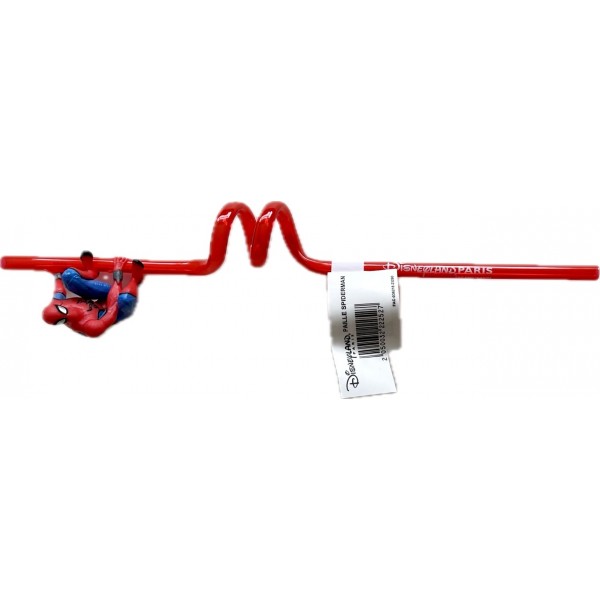 Spider Man Curly Straw, Disneyland Paris Spider Man Curly Straw, Disneyland Paris