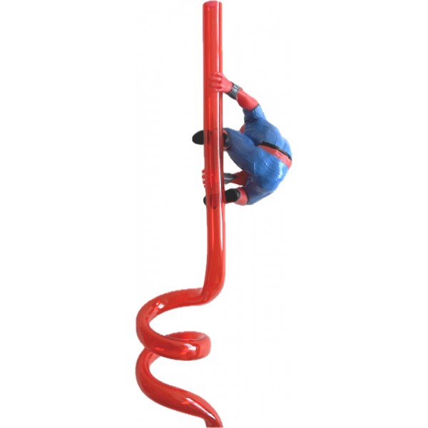Spider Man Curly Straw, Disneyland Paris Spider Man Curly Straw, Disneyland Paris