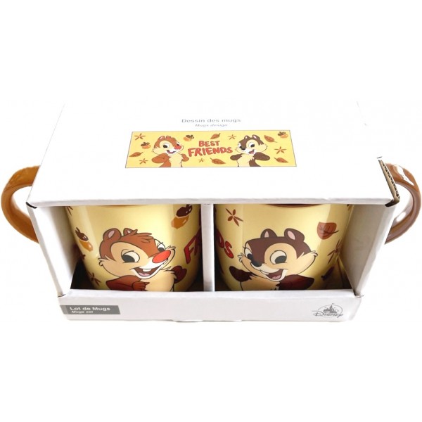 Chip and Dale Best Friends mug set, Disneyland Paris Chip and Dale Best Friends mug set, Disneyland Paris