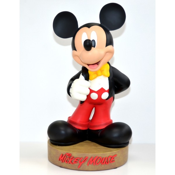 Disneyland Paris Mickey in Tuxedo and Minnie Mouse Large Figure, Extremely Rare Disneyland Paris Mickey in Tuxedo and Minnie Mouse Large Figure, Extremely Rare