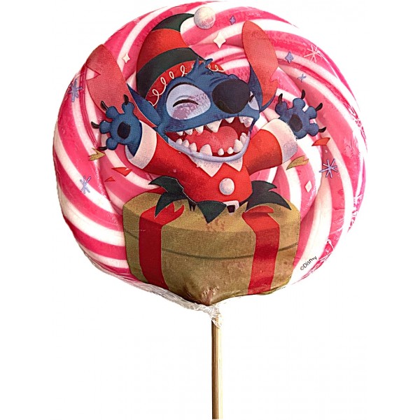 Disneyland Paris Stitch Christmas Gift Large Lollipops Disneyland Paris Stitch Christmas Gift Large Lollipops