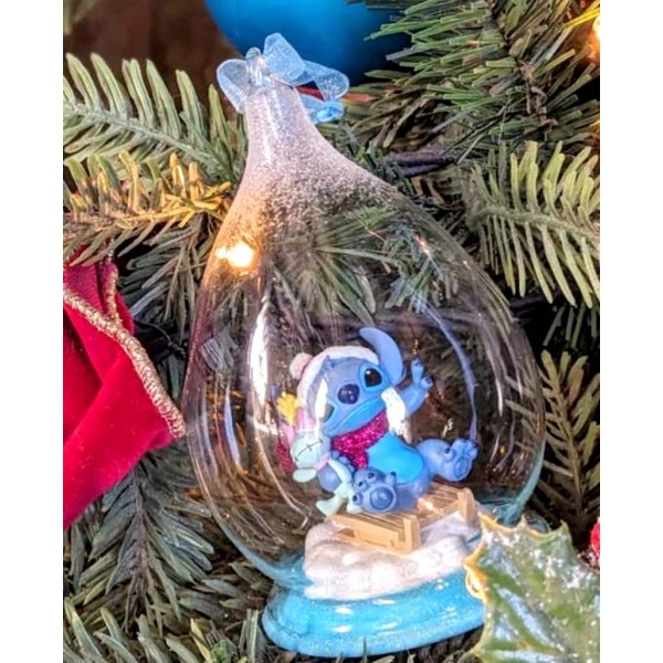 Stitch Limited Edition bauble Christmas ornament in box, Disneyland Paris Stitch Limited Edition bauble Christmas ornament in box, Disneyland Paris