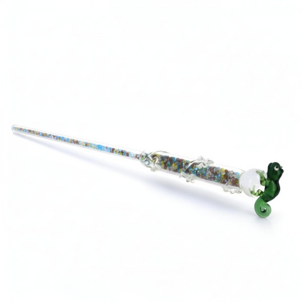 Pascal from Rapunzel glass wand, by Arribas Collection Pascal from Rapunzel glass wand, by Arribas Collection