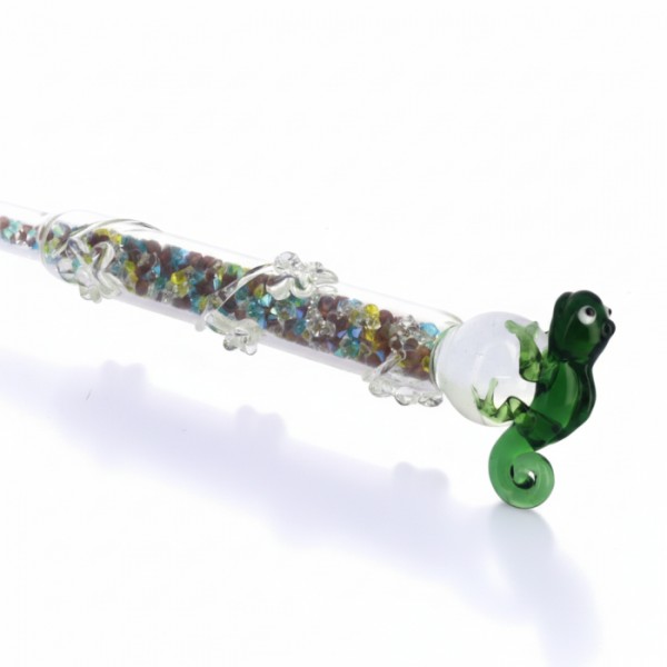 Pascal from Rapunzel glass wand, by Arribas Collection Pascal from Rapunzel glass wand, by Arribas Collection