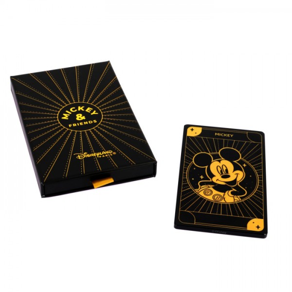 Mickey Mouse glass Tarot Game Card, by Arribas Disneyland Paris Mickey Mouse glass Tarot Game Card, by Arribas Disneyland Paris