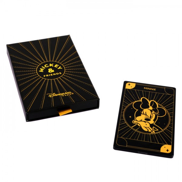 Minnie Mouse glass Tarot Game Card, by Arribas Disneyland Paris Minnie Mouse glass Tarot Game Card, by Arribas Disneyland Paris
