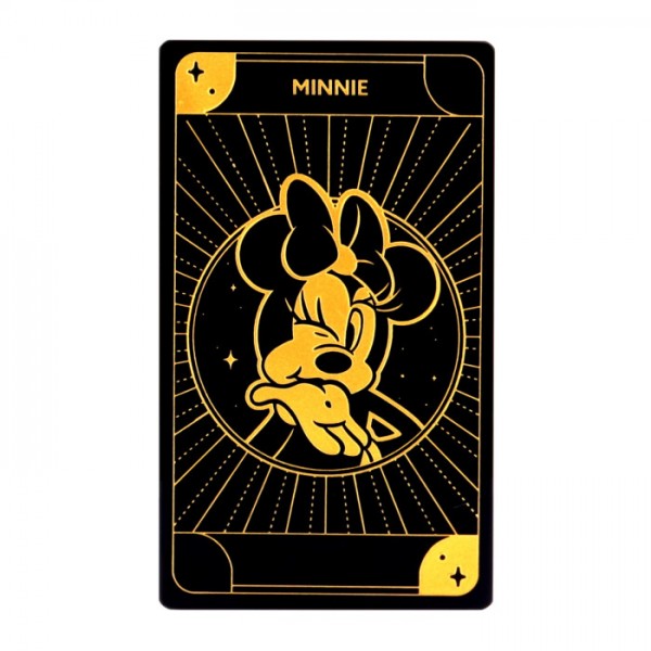 Minnie Mouse glass Tarot Game Card, by Arribas Disneyland Paris Minnie Mouse glass Tarot Game Card, by Arribas Disneyland Paris