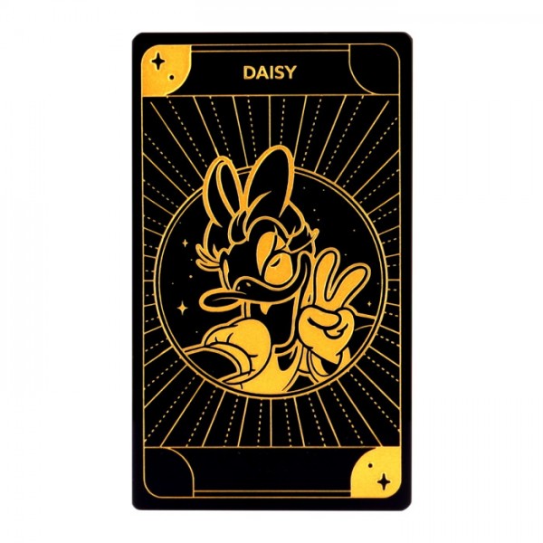 Daisy Duck glass Tarot Game Card, by Arribas Disneyland Paris Daisy Duck glass Tarot Game Card, by Arribas Disneyland Paris