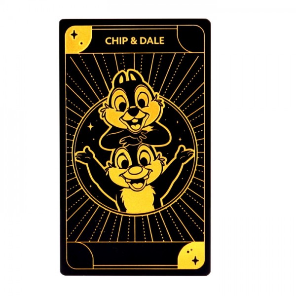 Chip and Dale glass Tarot Game Card, by Arribas Disneyland Paris Chip and Dale glass Tarot Game Card, by Arribas Disneyland Paris