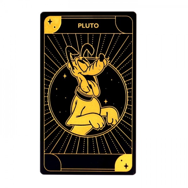 Pluto glass Tarot Game Card, by Arribas Disneyland Paris Pluto glass Tarot Game Card, by Arribas Disneyland Paris