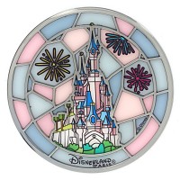 Disney Castle Glass Coaster, by Arribas Disneyland Paris