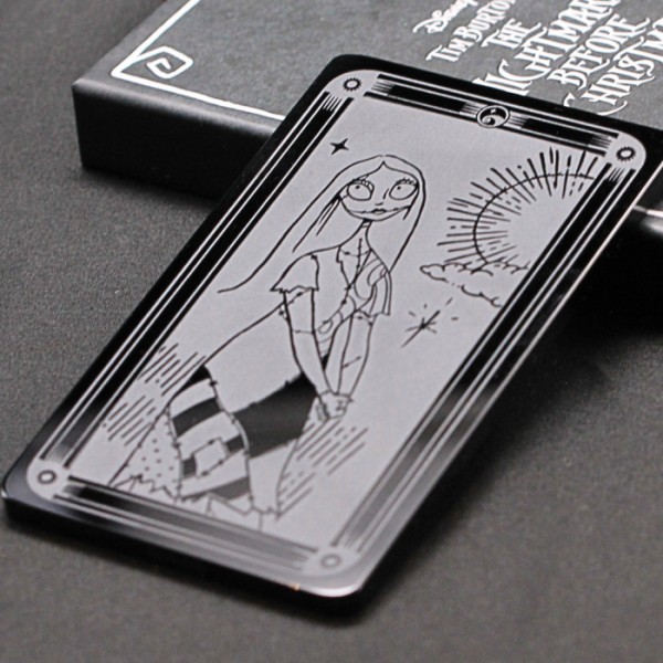 Sally from Jack Skellington The Nightmare Before Christmas Glass Tarot Card, by Arribas Sally from Jack Skellington The Nightmare Before Christmas Glass Tarot Card, by Arribas