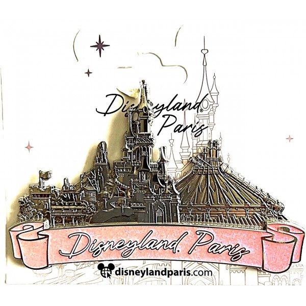 Disneyland Paris Attractions Metal OE Souvenir Pin Disneyland Paris Attractions Metal OE Souvenir Pin