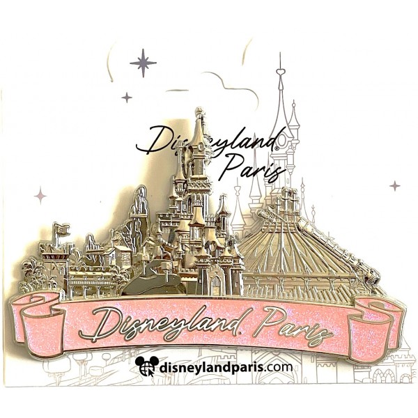 Disneyland Paris Attractions Metal OE Souvenir Pin Disneyland Paris Attractions Metal OE Souvenir Pin