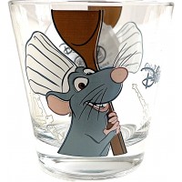Remy Portrait Character Drinking Glass, Disneyland Paris
