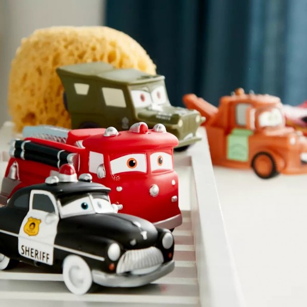 Pixar Cars bath Toys set, Disneyland Paris Pixar Cars bath Toys set, Disneyland Paris