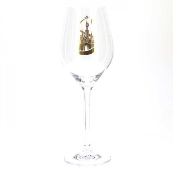 Set of 6 Tinker Bell and Castle Wine glass in Arribas Box, Disneyland Paris Set of 6 Tinker Bell and Castle Wine glass in Arribas Box, Disneyland Paris