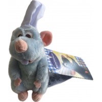 Disneyland Paris Remy Ratatouille Shoulder Plush Sitter Soft Toy