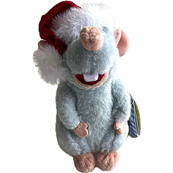 Disneyland Paris Remy Christmas Ratatouille Shoulder Plush Sitter Soft Toy Disneyland Paris Remy Christmas Ratatouille Shoulder Plush Sitter Soft Toy