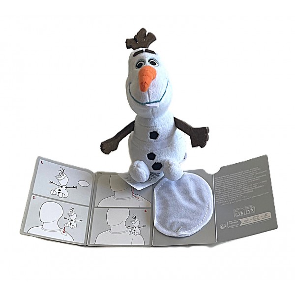 Disneyland Paris Olaf from Frozen Shoulder Plush magnetic Sitter Soft Toy Disneyland Paris Olaf from Frozen Shoulder Plush magnetic Sitter Soft Toy