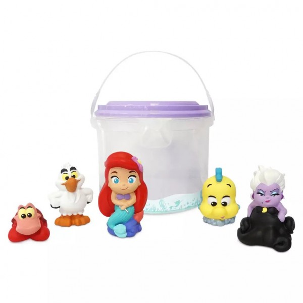 Princess Ariel Squeeze Toys Bath Set, Disneyland Paris Princess Ariel Squeeze Toys Bath Set, Disneyland Paris