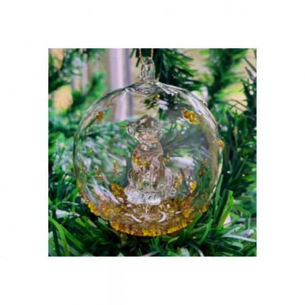 Simba Crystal Colour bauble, by Arribas, Disneyland Paris Simba Crystal Colour bauble, by Arribas, Disneyland Paris
