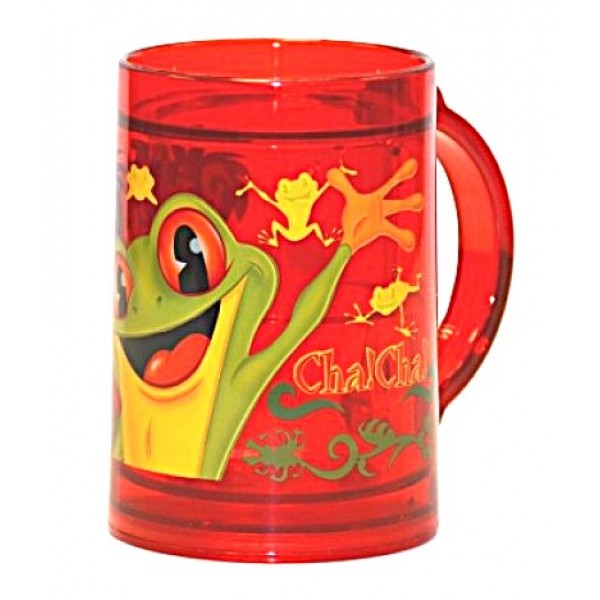 Rainforest Café green frog Plastic mug Rainforest Café green frog Plastic mug