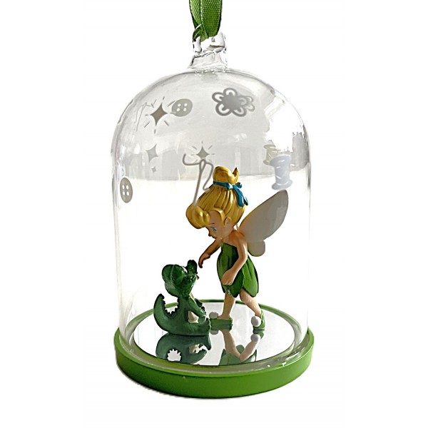 Tinker Bell Christmas Bauble Dome, Disneyland Paris Animators' Collection Tinker Bell Christmas Bauble Dome, Disneyland Paris Animators' Collection