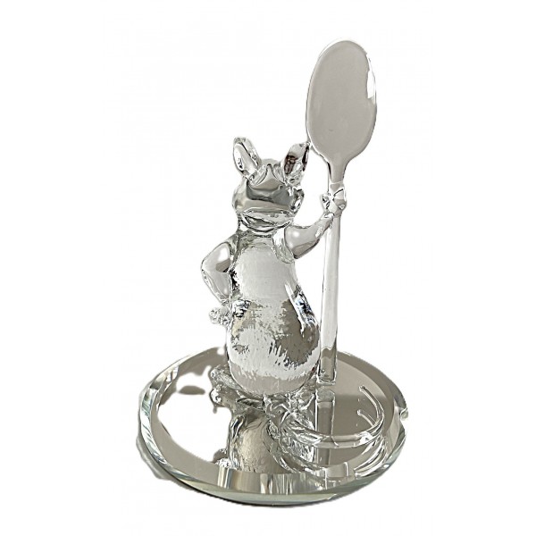 Disney Remy Ratatouille glass figurine, by Arribas Glass Collection Disney Remy Ratatouille glass figurine, by Arribas Glass Collection
