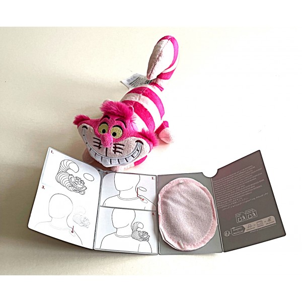 Disneyland Paris Cheshire Cat Shoulder Plush magnetic Sitter Soft Toy Disneyland Paris Cheshire Cat Shoulder Plush magnetic Sitter Soft Toy