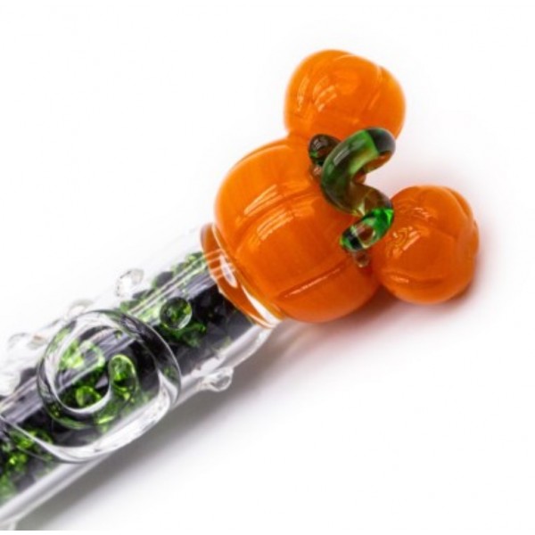 Mickey Mouse Pumpkin Magic Glass Wand, by Arribas and Disneyland Paris Mickey Mouse Pumpkin Magic Glass Wand, by Arribas and Disneyland Paris