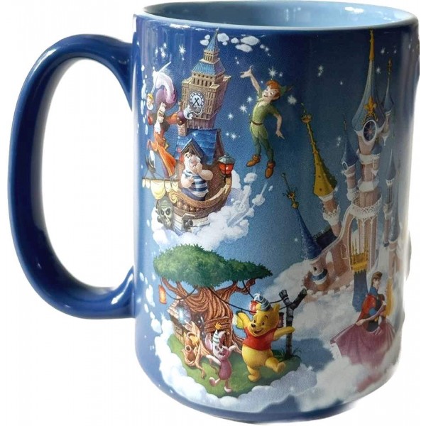 Disneyland 15 Resort Paris Attractions Mom Coffee Mug, rare Disneyland 15 Resort Paris Attractions Mom Coffee Mug, rare