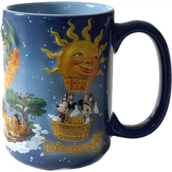 Disneyland 15 Resort Paris Attractions Mom Coffee Mug, rare Disneyland 15 Resort Paris Attractions Mom Coffee Mug, rare