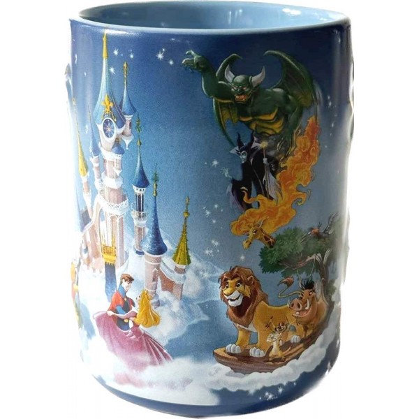 Disneyland 15 Resort Paris Attractions Mom Coffee Mug, rare Disneyland 15 Resort Paris Attractions Mom Coffee Mug, rare