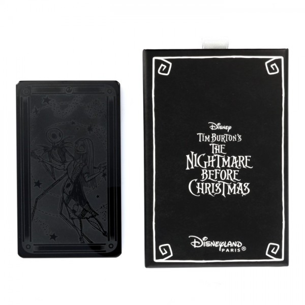 Jack and Sally Glass Tarot Game Card, by Arribas Disneyland Paris Jack and Sally Glass Tarot Game Card, by Arribas Disneyland Paris