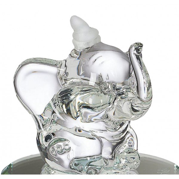 Dumbo figure on mirror, Arribas Glass Collection Dumbo figure on mirror, Arribas Glass Collection