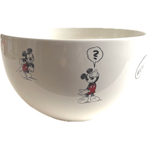 Mickey Mouse Comic Strip large salad Bowl, Disneyland Paris Mickey Mouse Comic Strip large salad Bowl, Disneyland Paris