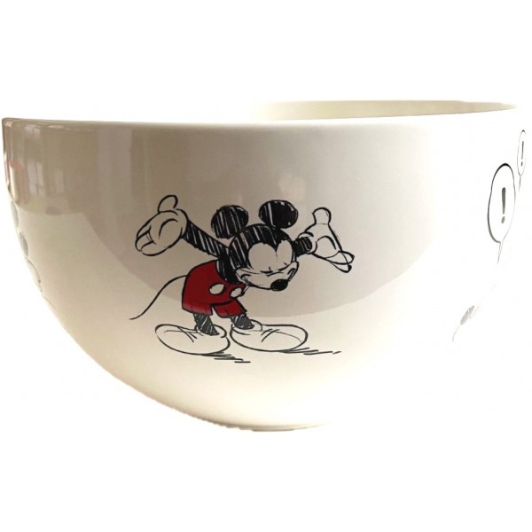 Mickey Mouse Comic Strip large salad Bowl, Disneyland Paris Mickey Mouse Comic Strip large salad Bowl, Disneyland Paris