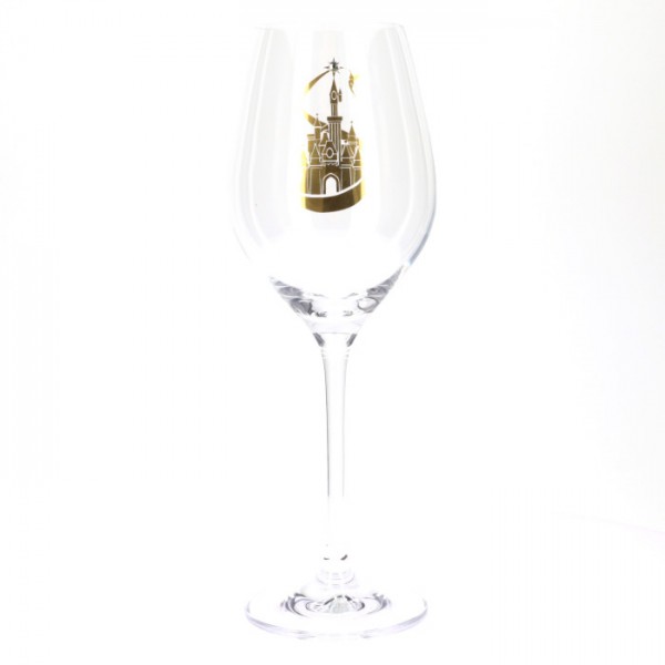 Disneyland Castle Wine Glass with crystal, by Arribas
